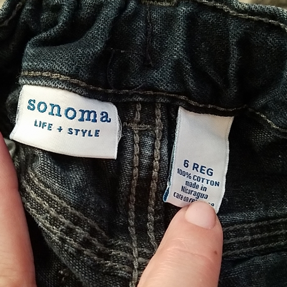 6 Regular Sonoma Jeans - Picture 3 of 3